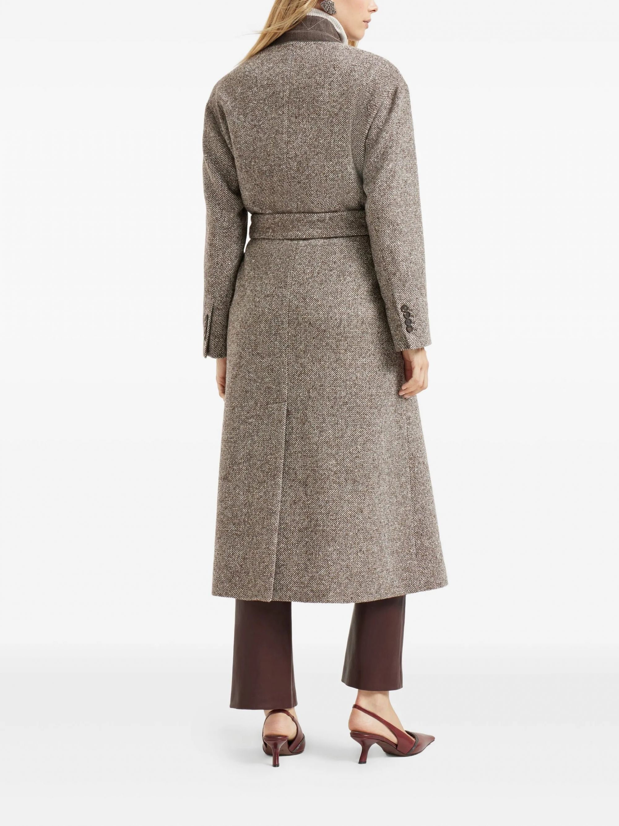 BRUNELLO CUCINELLI FW25 CAPPOTTO M/L: Luxurious Coat for Women